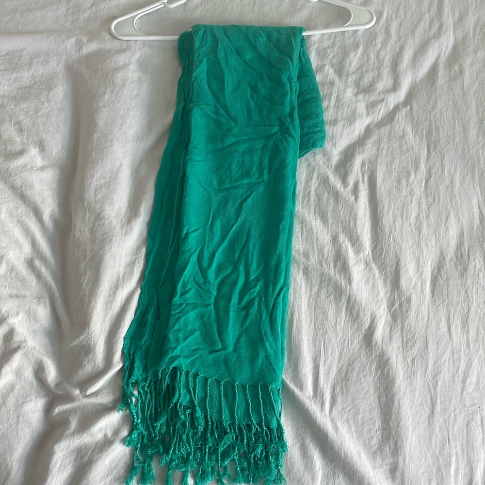 Turquoise pashmina